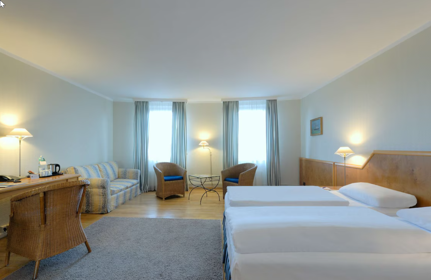 Doppelzimmer Deluxe im Hotel Lübecker Hof