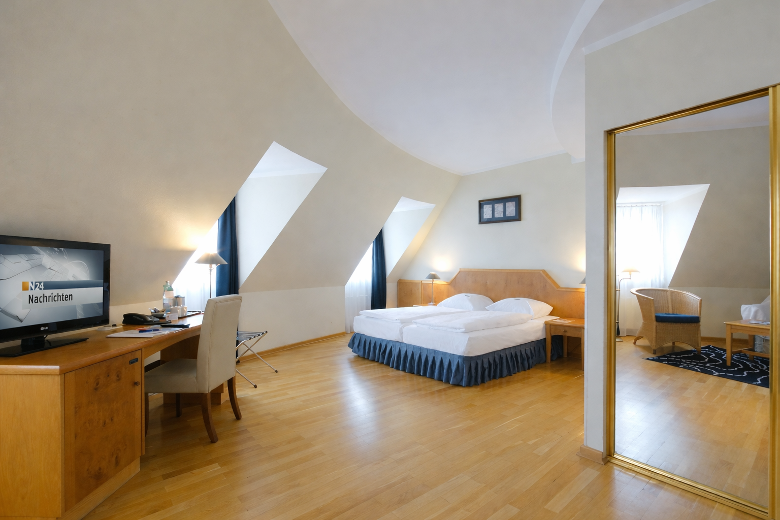 Suite für bis zu vier Gäste im Hotel Lübecker Hof